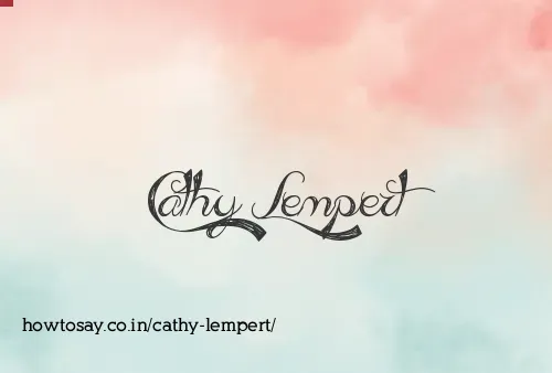 Cathy Lempert
