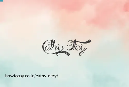 Cathy Otey