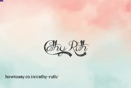 Cathy Ruth