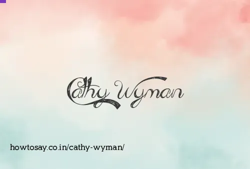 Cathy Wyman
