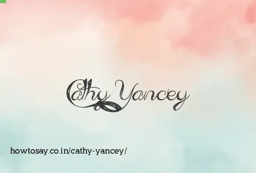Cathy Yancey