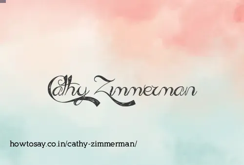 Cathy Zimmerman