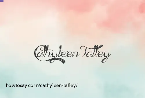 Cathyleen Talley