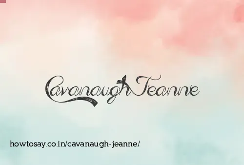 Cavanaugh Jeanne