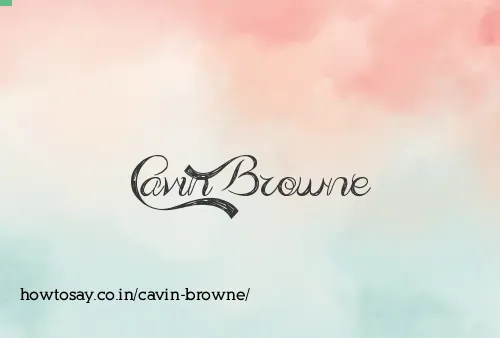 Cavin Browne