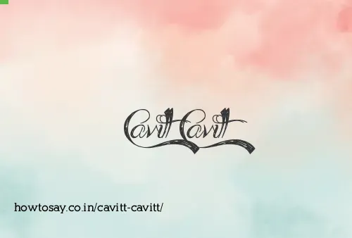 Cavitt Cavitt