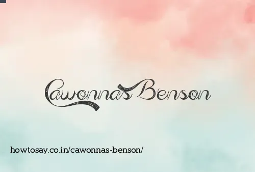 Cawonnas Benson