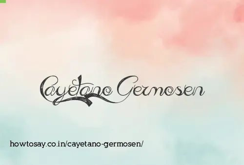 Cayetano Germosen