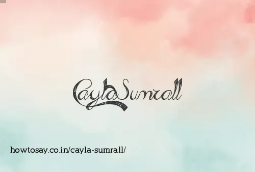 Cayla Sumrall