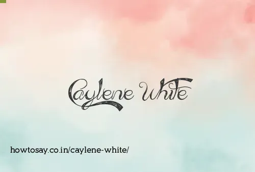 Caylene White