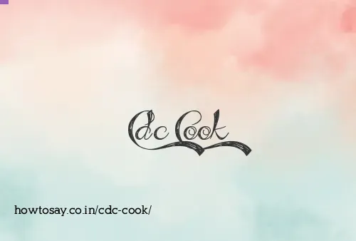 Cdc Cook