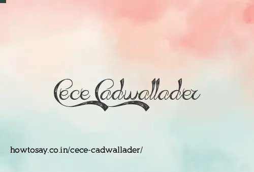 Cece Cadwallader
