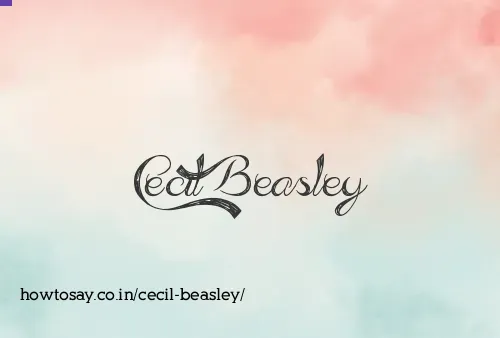 Cecil Beasley