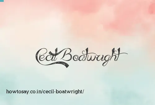 Cecil Boatwright