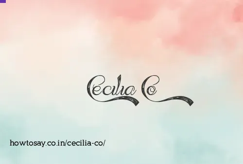 Cecilia Co
