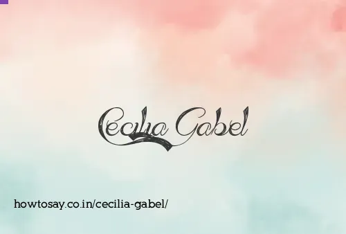 Cecilia Gabel