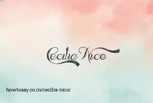 Cecilia Nico