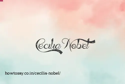 Cecilia Nobel