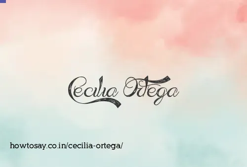 Cecilia Ortega