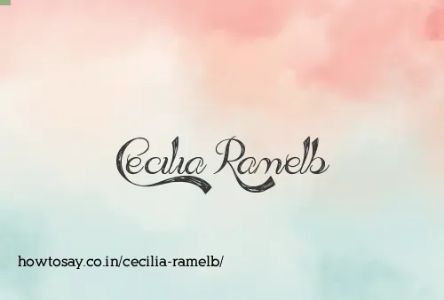 Cecilia Ramelb