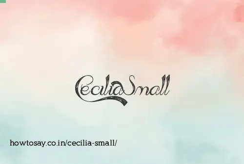 Cecilia Small