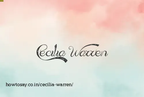 Cecilia Warren