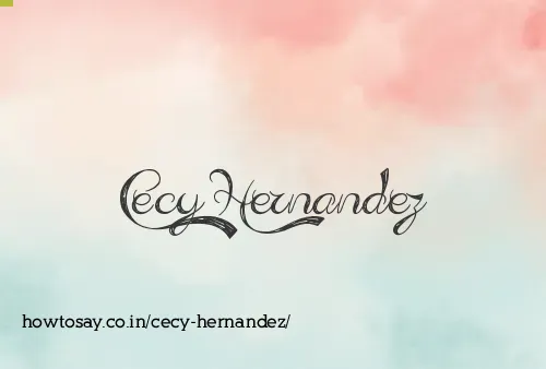 Cecy Hernandez