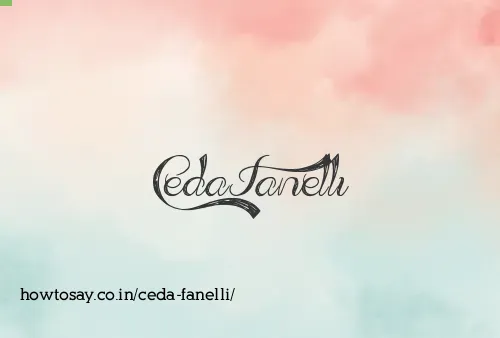 Ceda Fanelli