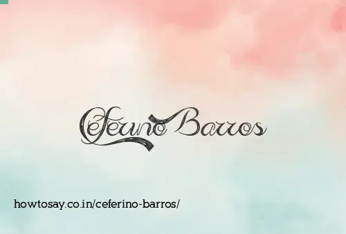 Ceferino Barros