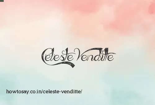 Celeste Venditte