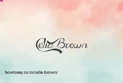 Celia Brown