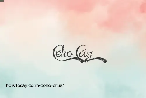 Celio Cruz