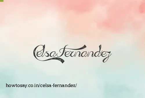 Celsa Fernandez