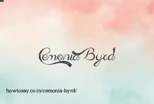 Cemonia Byrd