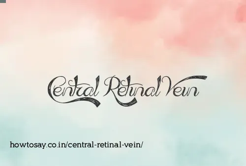 Central Retinal Vein