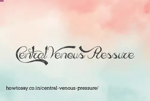 Central Venous Pressure