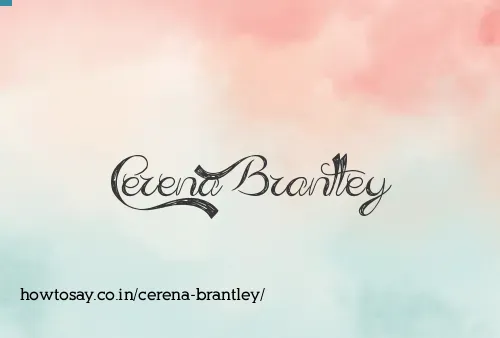 Cerena Brantley