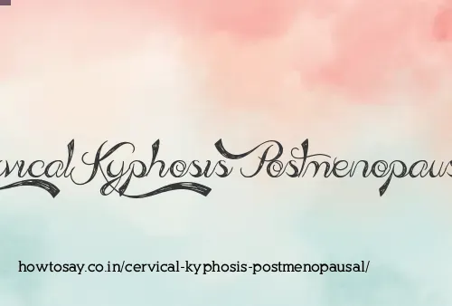 Cervical Kyphosis Postmenopausal