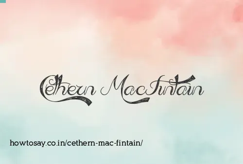 Cethern Mac Fintain
