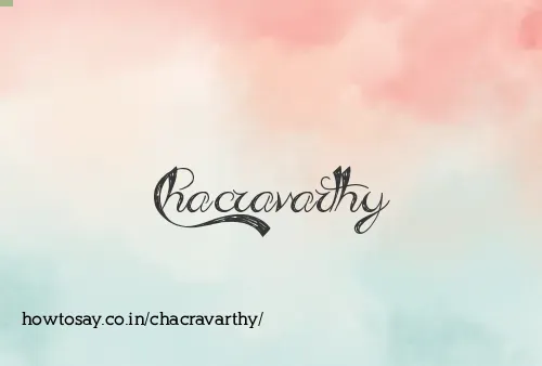 Chacravarthy