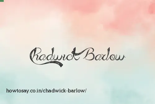 Chadwick Barlow