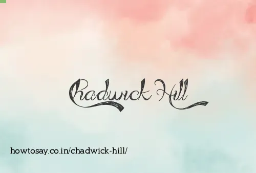 Chadwick Hill