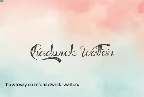 Chadwick Walton