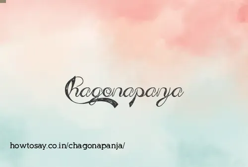 Chagonapanja