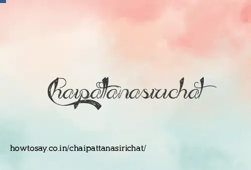 Chaipattanasirichat