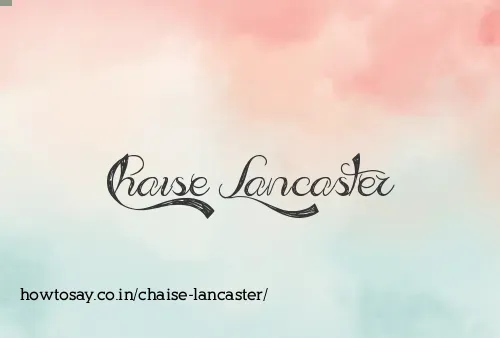 Chaise Lancaster