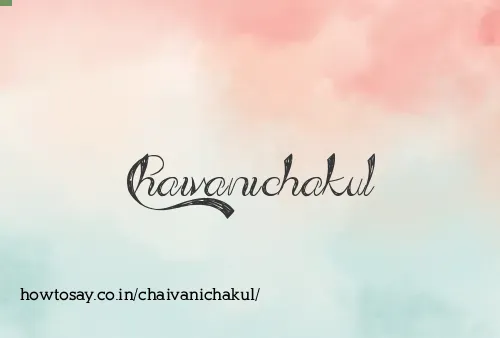 Chaivanichakul