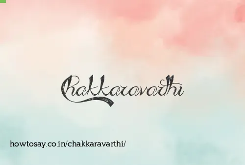 Chakkaravarthi