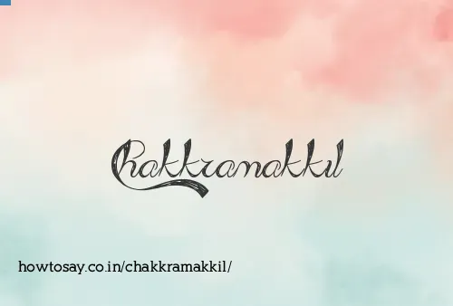 Chakkramakkil