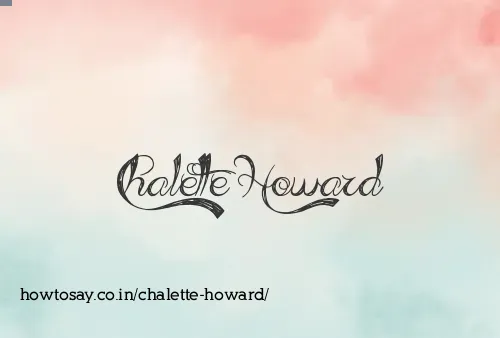 Chalette Howard